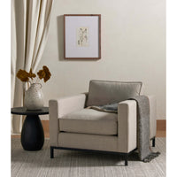 Merla Wood End Table, Black Wash Ash-Furniture - Accent Tables-High Fashion Home