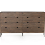 Trey 9 Drawer Dresser, Auburn Poplar-Furniture - Storage-High Fashion Home