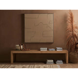 Isador Dining Bench, Dry Wash Poplar-High Fashion Home