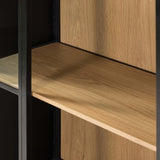 Belmont Cabinet, Black Oak-Furniture - Storage-High Fashion Home