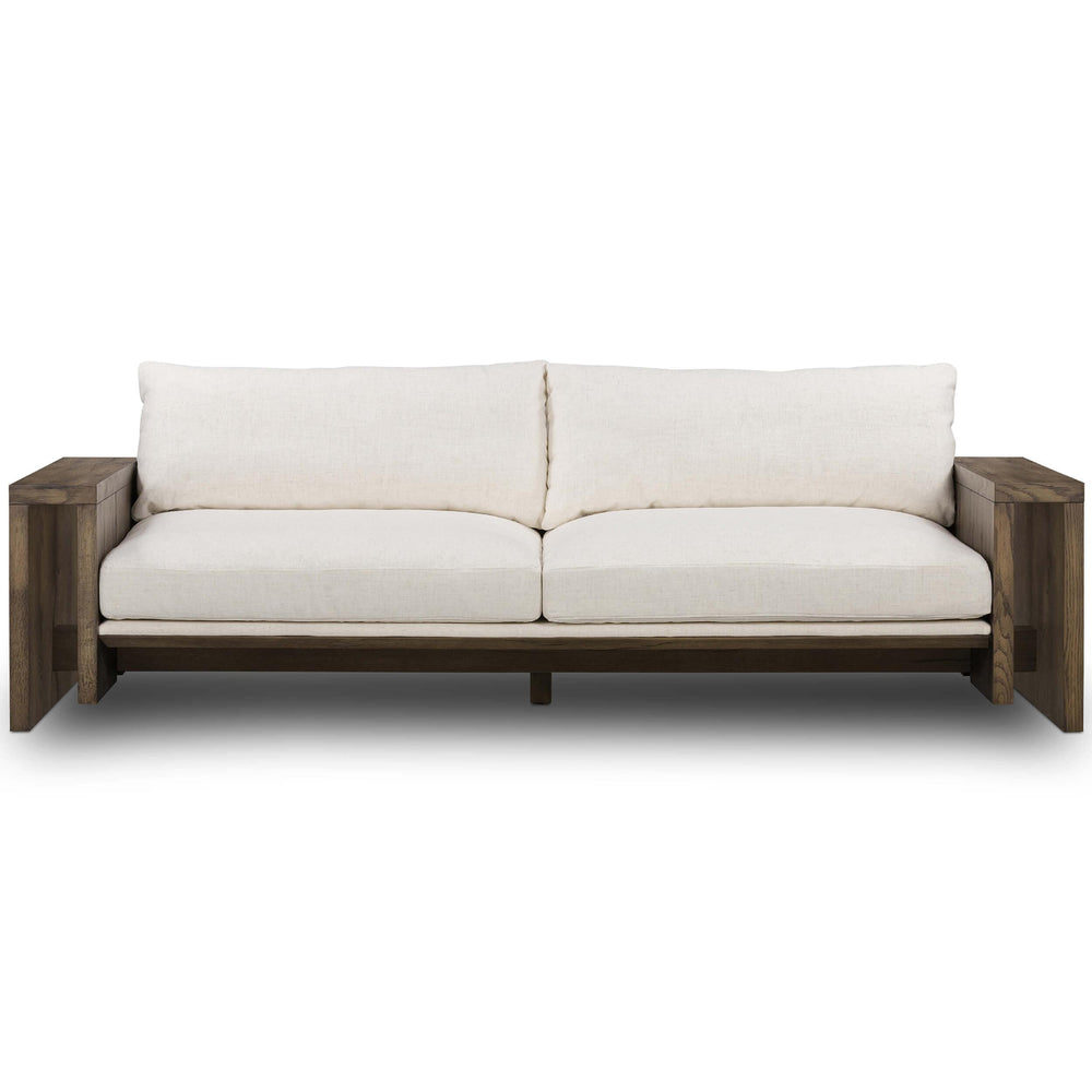 Beam Sofa, Halcyon Ivory-Furniture - Sofas-High Fashion Home