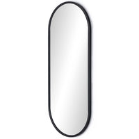 Dasha Mirror, Iron Matte Black-Accessories-High Fashion Home