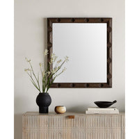 Prune Mirror, Dusty Brown-Accessories-High Fashion Home
