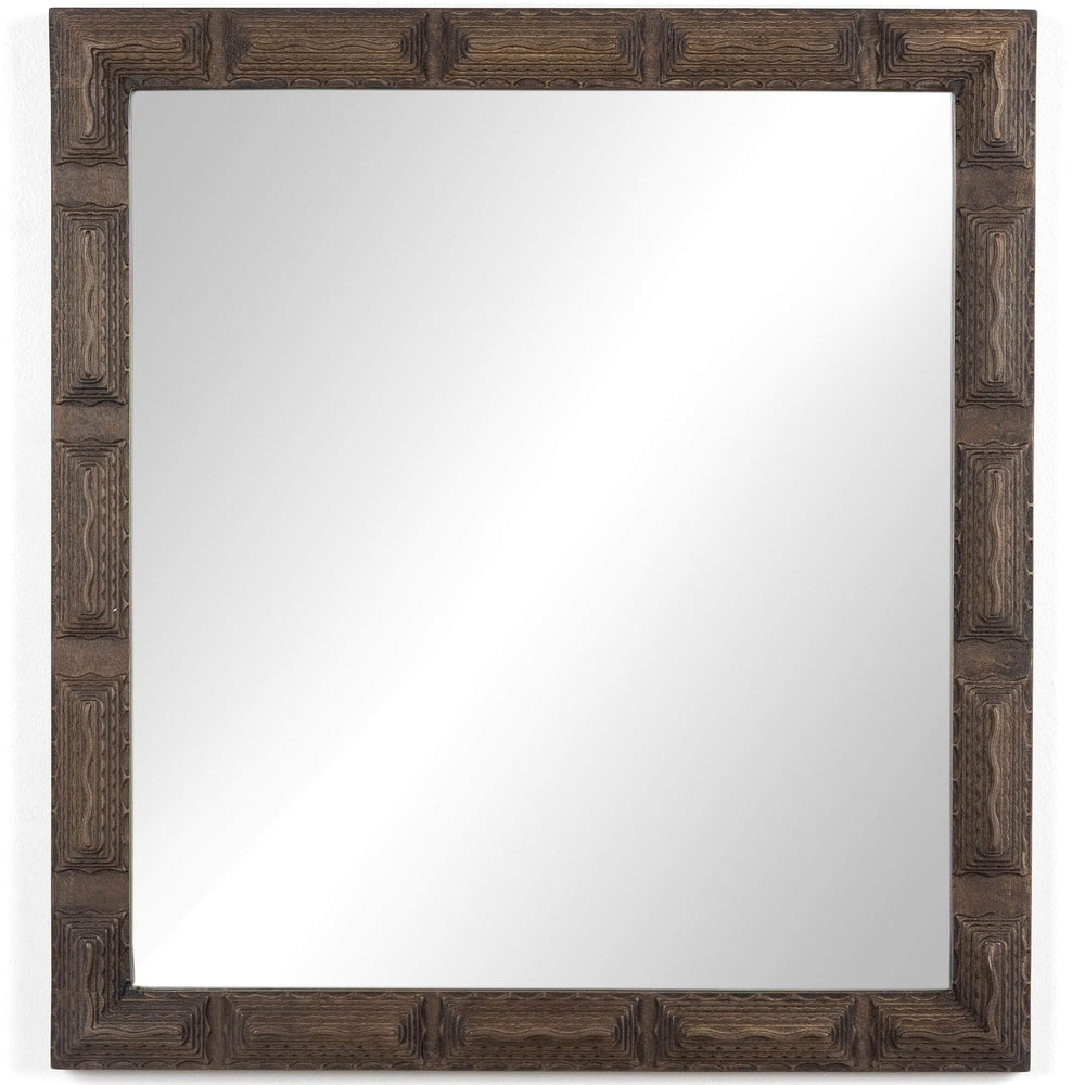 Prune Mirror, Dusty Brown-Accessories-High Fashion Home