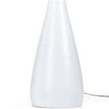 Innes Tapered Shade Table Lamp, White-Lighting-High Fashion Home