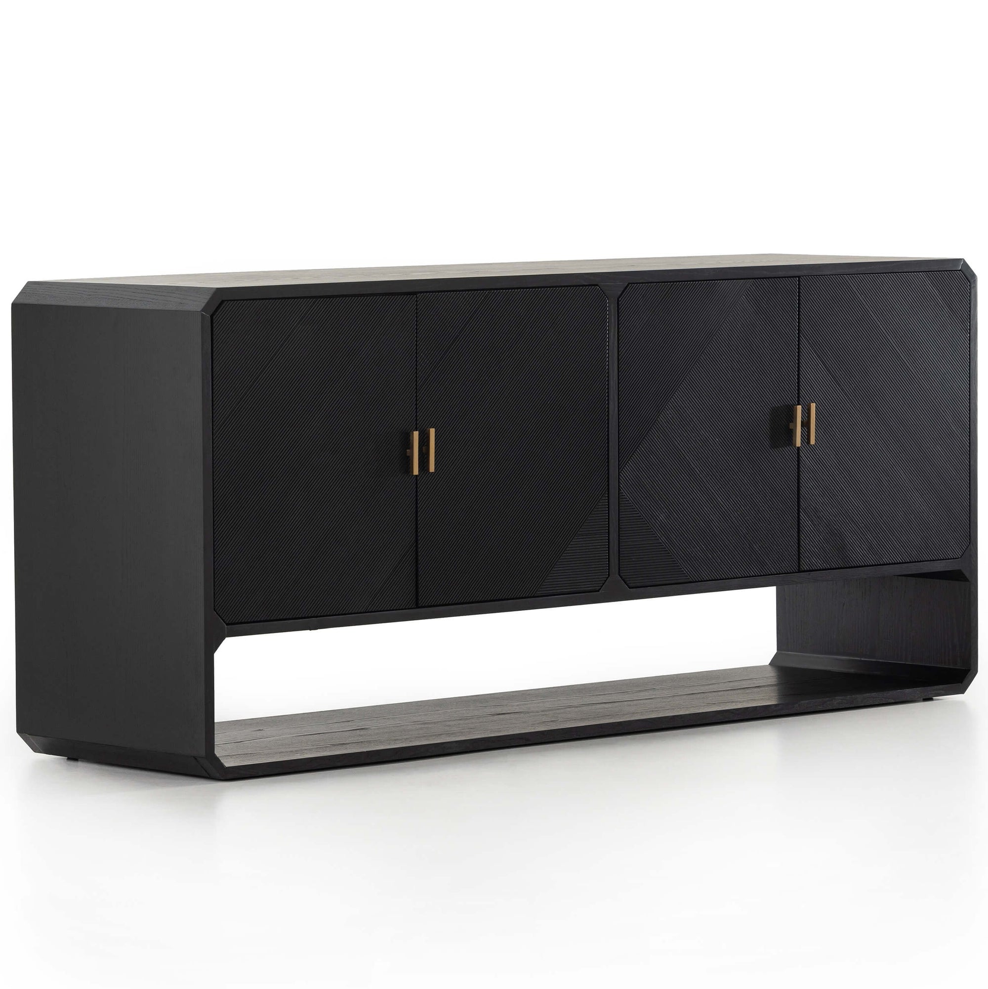 Black cheap ash sideboard