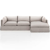 Habitat 2 Piece 112" RAF Sectional, Bennett Moon-Furniture - Sofas-High Fashion Home