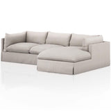 Habitat 2 Piece 112" RAF Sectional, Bennett Moon-Furniture - Sofas-High Fashion Home