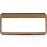Caspian Console Table, Natural Ash-Furniture - Accent Tables-High Fashion Home