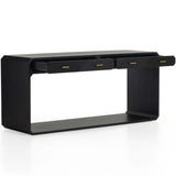 Caspian Console Table, Black Ash-Furniture - Accent Tables-High Fashion Home