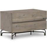 Marion Nightstand, Washed Natural-Furniture - Bedroom-High Fashion Home