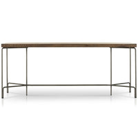Marion Desk, Rustic Fawn-Furniture - Office-High Fashion Home