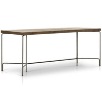 Marion Desk, Rustic Fawn-Furniture - Office-High Fashion Home