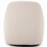 Levi Swivel Chair, Knoll Sand by Four Hands