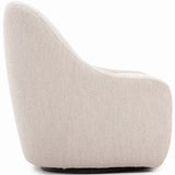 Levi Swivel Chair, Knoll Sand by Four Hands