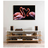 Three Flamingos by Getty Images-Accessories Artwork-High Fashion Home
