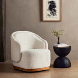 Martine Swivel Chair, Omari Natural by Four Hands