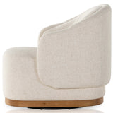 Martine Swivel Chair, Omari Natural by Four Hands
