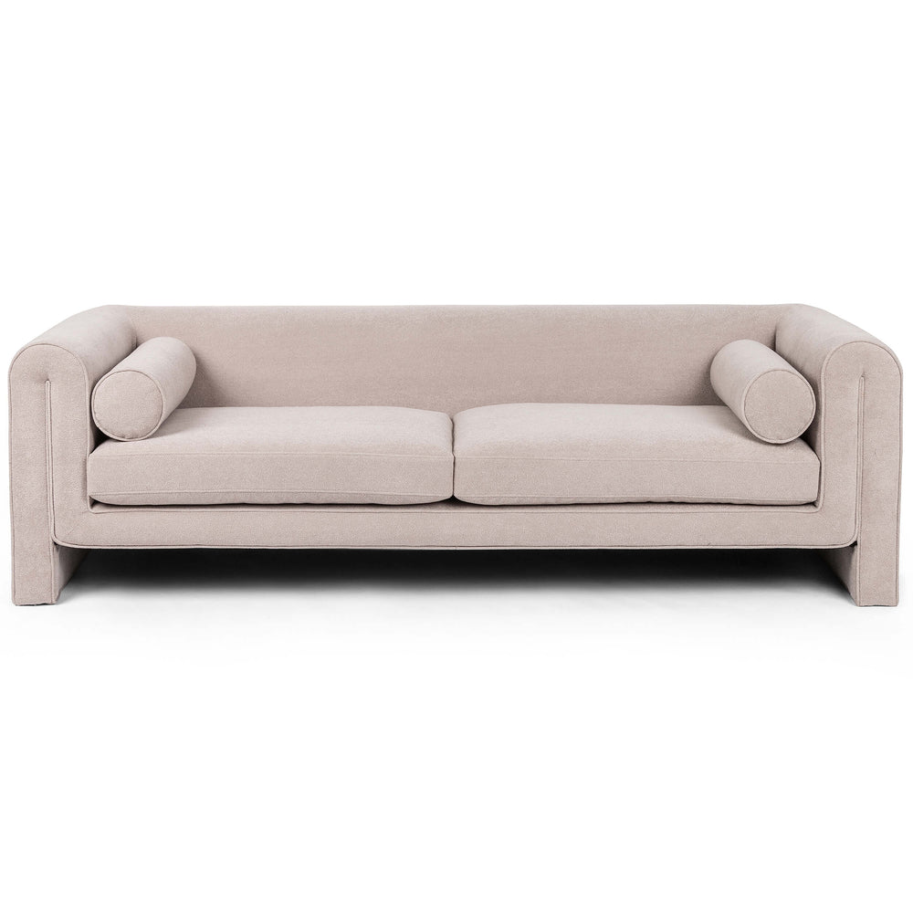 Mitchell 95" Sofa, Piermont Nickel-Furniture - Sofas-High Fashion Home
