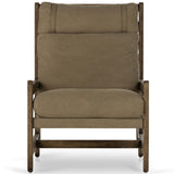 Gillespie Chair, Drummond Olive-Furniture - Chairs-High Fashion Home
