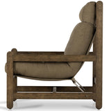Gillespie Chair, Drummond Olive-Furniture - Chairs-High Fashion Home