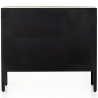 Natalia Nightstand, Natural Circle Cane-Furniture - Bedroom-High Fashion Home