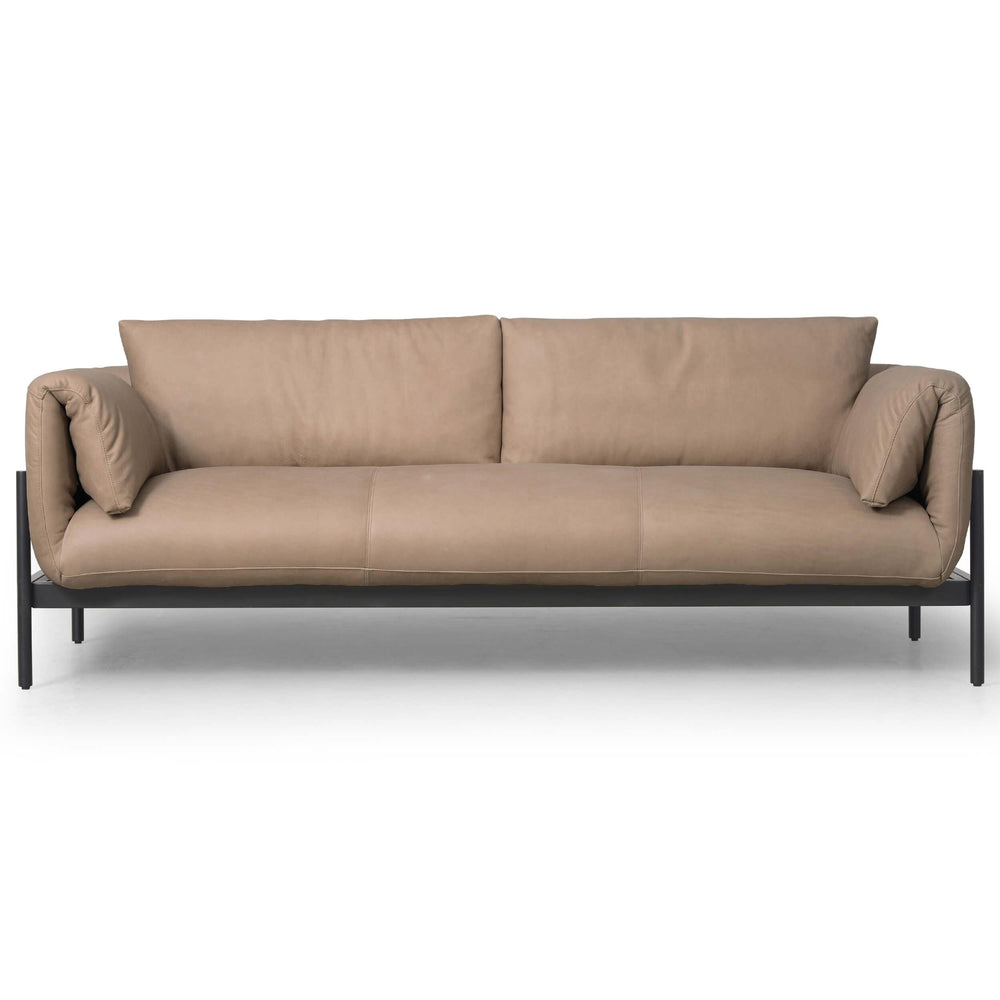 Jenkins Sofa, Heritage Taupe-Furniture - Sofas-High Fashion Home