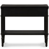 Toulouse Nighstand, Distressed Black
