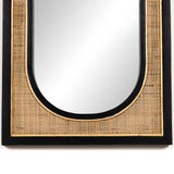 Candon Mirror, Ebony Black-Accessories-High Fashion Home