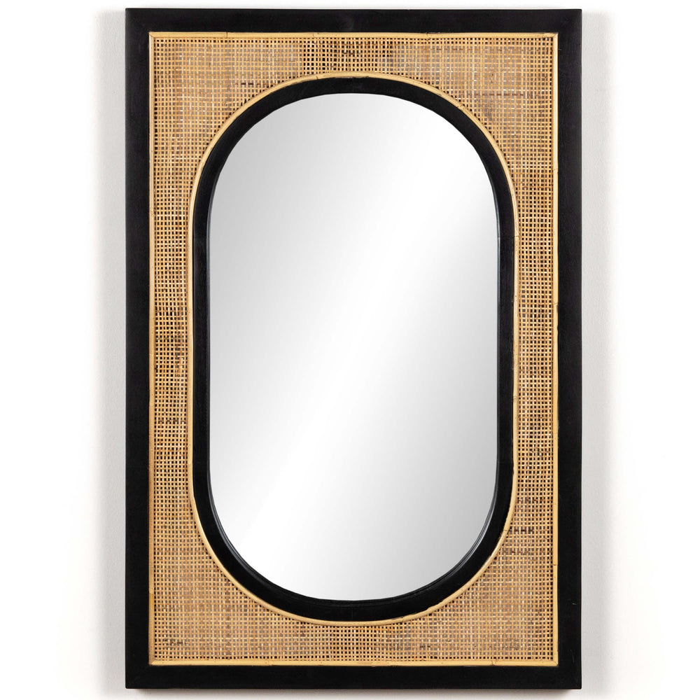 Candon Mirror, Ebony Black-Accessories-High Fashion Home