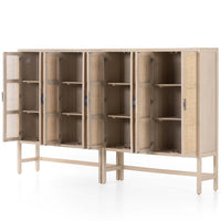 Caprice Double Cabinet, Natural Mango-Furniture - Storage-High Fashion Home