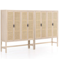 Caprice Double Cabinet, Natural Mango-Furniture - Storage-High Fashion Home