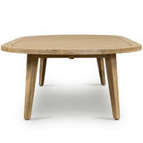 Amaya Outdoor Oval Coffee Table, Natural