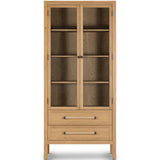 Laker Cabinet, Light Oak Veneer-High Fashion Home