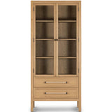 Laker Cabinet, Light Oak Veneer-High Fashion Home
