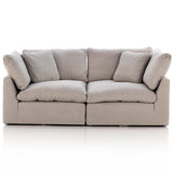 Stevie 2 Piece Sofa, Destin Flannel-Furniture - Sofas-High Fashion Home