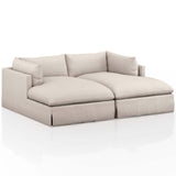 Habitat 87" Double Chaise Sectional, Valley Nimbus-Furniture - Chairs-High Fashion Home
