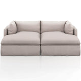 Habitat 87" Double Chaise Sectional, Bennett Moon-Furniture - Sofas-High Fashion Home