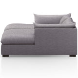 Westwood 102" Double Chaise, Valley Silver Moon-Furniture - Sofas-High Fashion Home