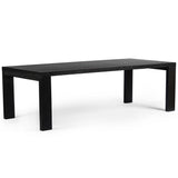 Millie Dining Table, Drifted Matte Black by Four Hands