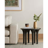 Kelden End Table, Raw Black-Furniture - Accent Tables-High Fashion Home