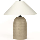 Brynner Table Lamp, Etched Silver-Lighting-High Fashion Home