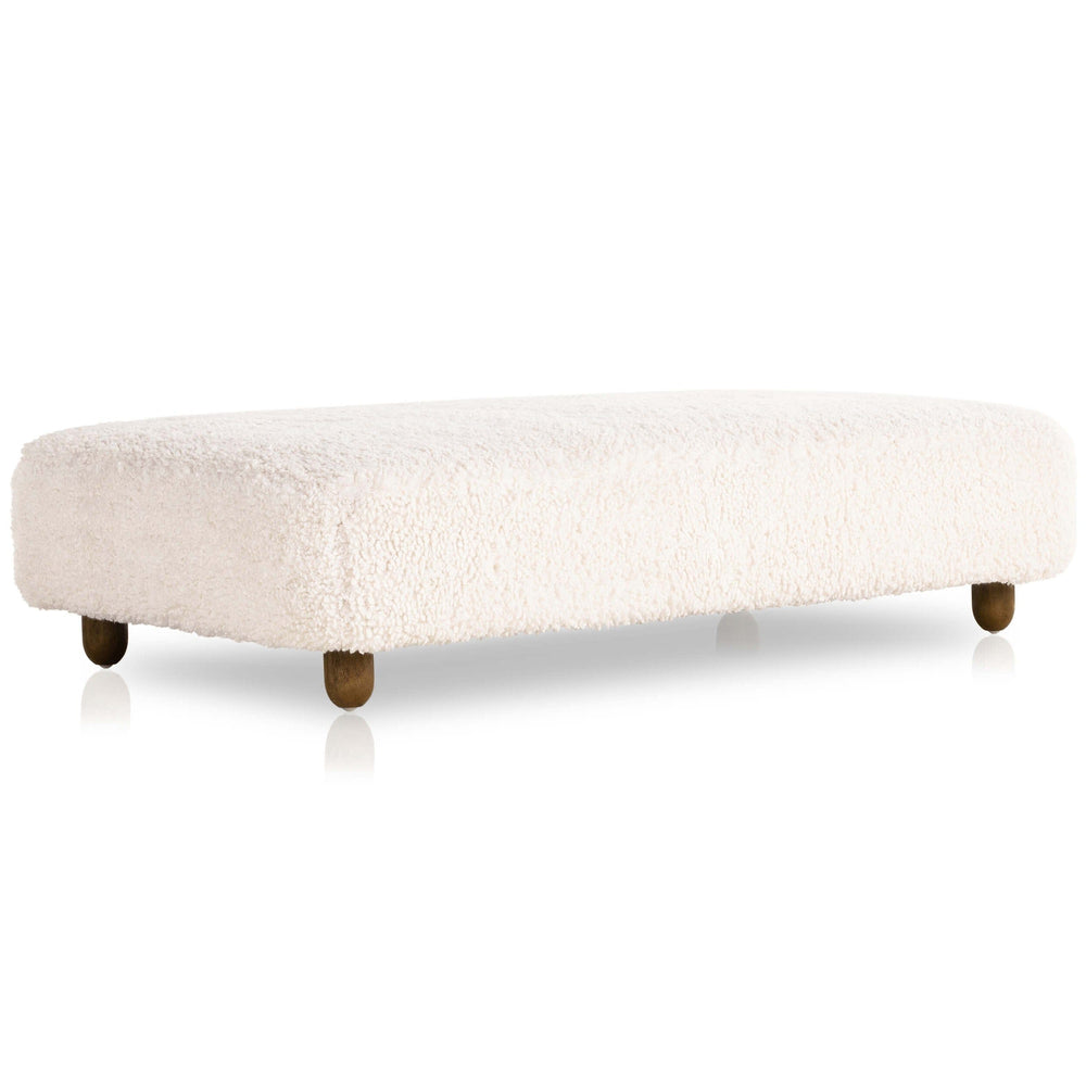 Aniston Rectangular Ottoman, Andes Natural-Furniture - Chairs-High Fashion Home