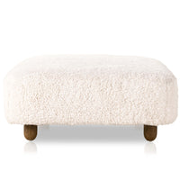 Aniston Rectangular Ottoman, Andes Natural-Furniture - Chairs-High Fashion Home