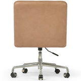 Sal Leather Desk Chair, Palermo Drift