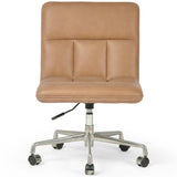 Sal Leather Desk Chair, Palermo Drift by Four Hands
