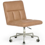 Sal Leather Desk Chair, Palermo Drift