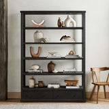 Woodmore Bookcase, Dark Totem by Four Hands