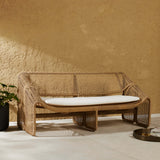 Selma Outdoor Sofa, Faux Hyacinth by Four Hands