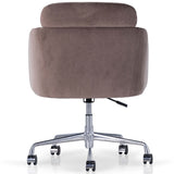 Pacha Desk Chair, Opal Mink-Furniture - Office-High Fashion Home